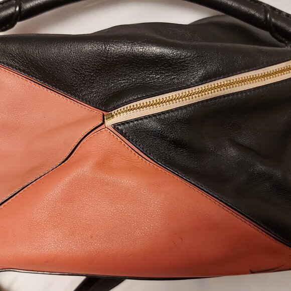 Loewe Puzzle Bag Black/Pink - Picture 3 of 9